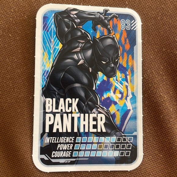Marvel Collectible Card #83 - BLACK PANTHER - Picture 3 of 3